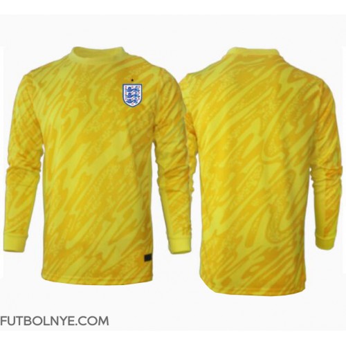 Camiseta Inglaterra Portero Visitante Equipación Eurocopa 2024 manga larga